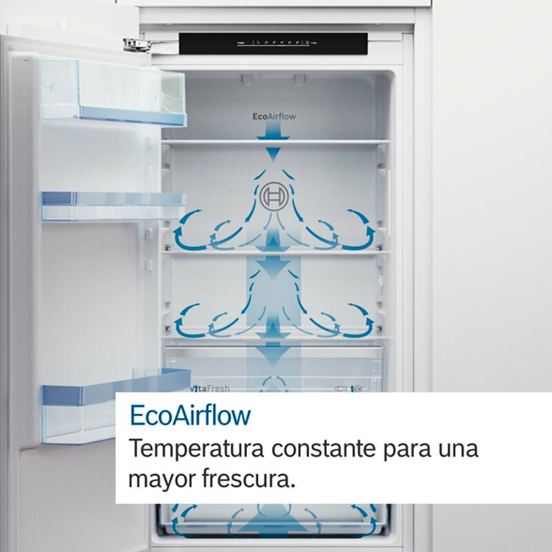 Frigorífico Combi integrable Bosch KIN86VFE0 (8)