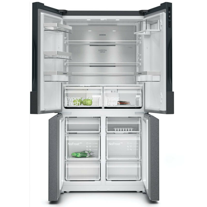 Frigorífico americano Siemens KF96NAXEA Gris (2)