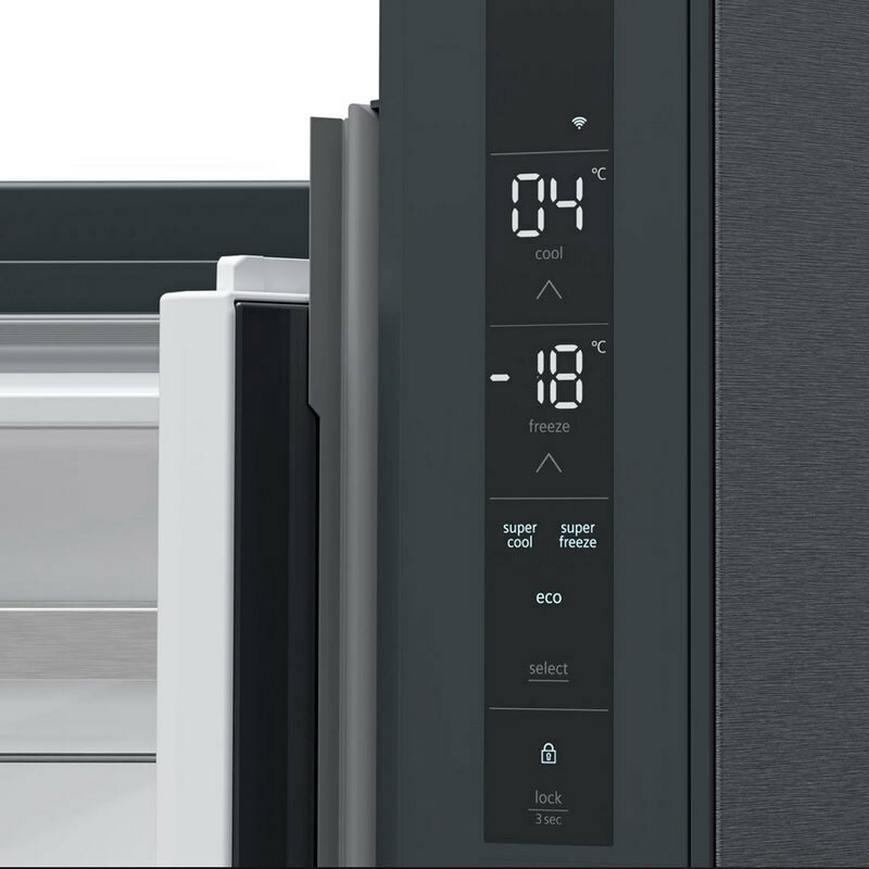 Frigorífico americano Siemens KF96NAXEA Gris (3)