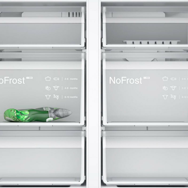 Frigorífico americano Siemens KF96NAXEA Gris (6)