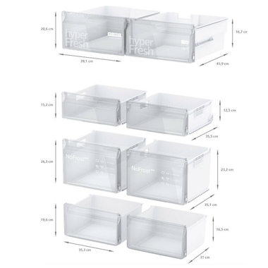 Frigorífico americano Siemens KF96NVPEA Inox (7)