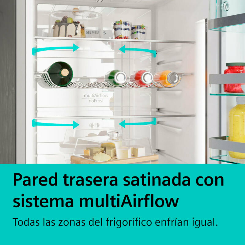 Frigorífico combi Siemens KG39N2ICF Inox (8)