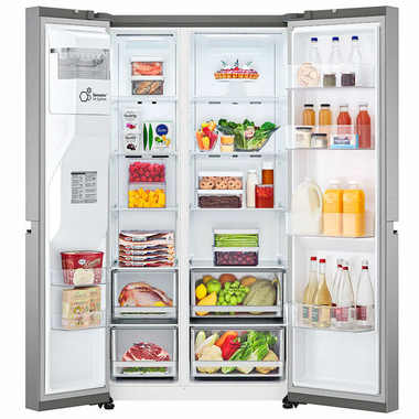 Frigorífico americano LG GSLV70PZTD Inox (2)