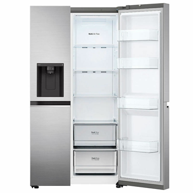 Frigorífico americano LG GSLV70PZTD Inox (8)
