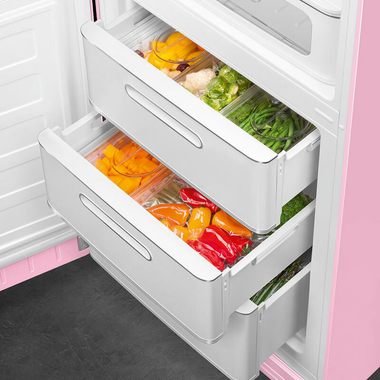 Frigorífico Combi Smeg FAB32LPK5 Rosa (7)