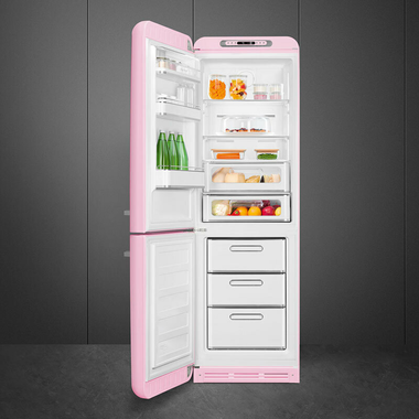 Frigorífico Combi Smeg FAB32LPK5 Rosa (2)