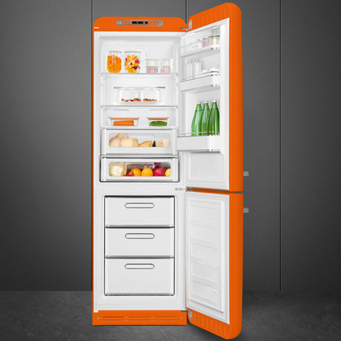 Frigorífico Combi Smeg FAB32ROR5 Naranja (2)
