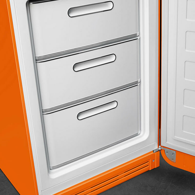 Frigorífico Combi Smeg FAB32ROR5 Naranja (7)