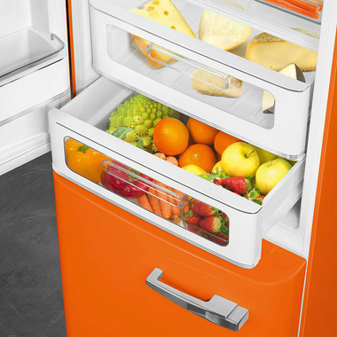 Frigorífico Combi Smeg FAB32LOR5 Naranja (6)
