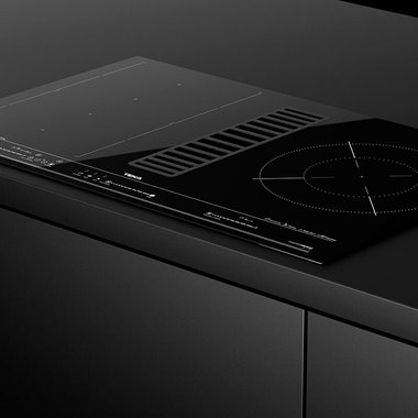 Placa de Inducción con extractor integrado Teka AFC87628MST BK (6)