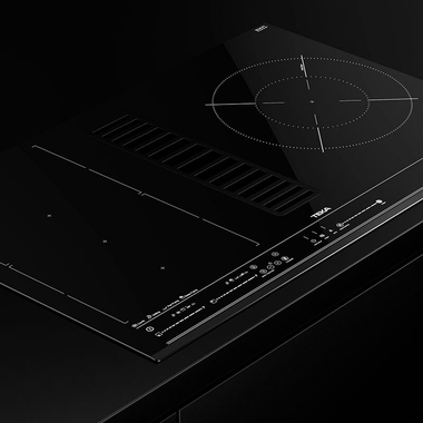 Placa de Inducción con extractor integrado Teka AFC87628MST BK (8)