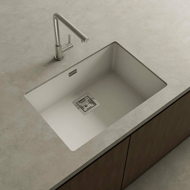 Fregadero Poalgi Zie 60 1/S Blanco Brillo (2)