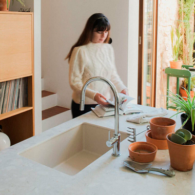 Fregadero Poalgi Zie 60 1/S Blanco Brillo (4)