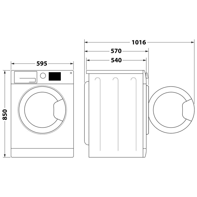 Lavasecadora Whirlpool FFWDB964369BVSPT 9Kg (1)