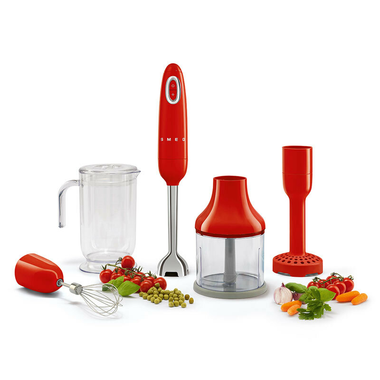 Batidora de mano Smeg HBF22RDEU Roja (6)