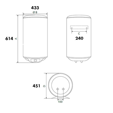 Termo eléctrico Edesa Digital 2022 50L (1)