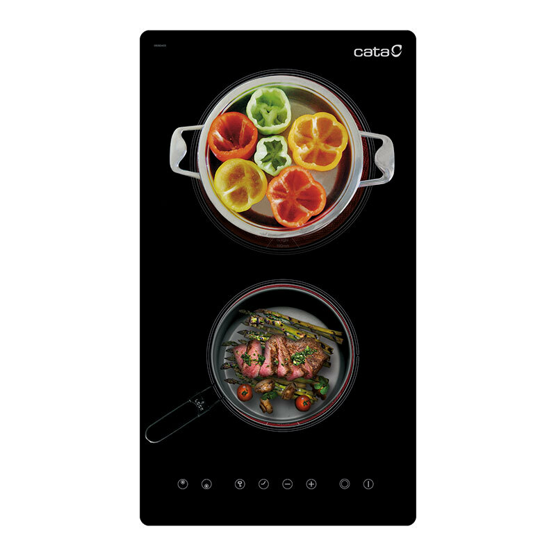 Placa vitrocerámica Cata TD3002 BK /B 26 cm (2)