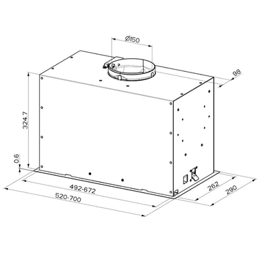 Grupo filtrante Mepansa Irun 70 Negro (1)