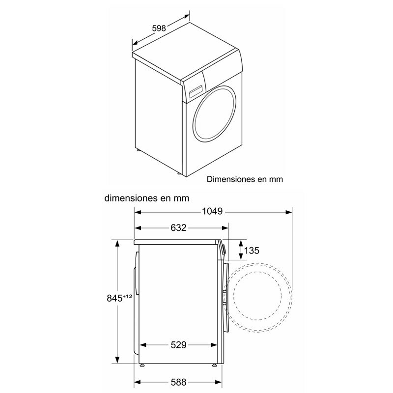 Lavadora Bosch WGG254ZXES 10Kg (1)
