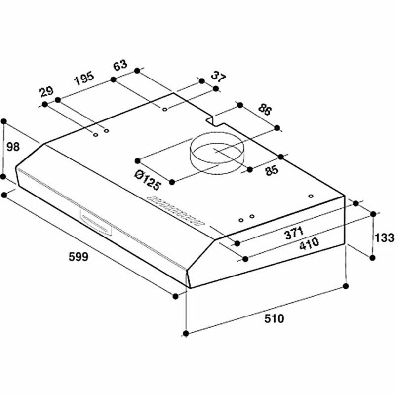 Campana convencional Whirlpool WSLK 66/1 AS X Gris (1)