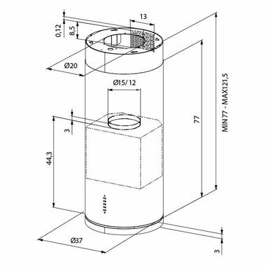 Campana de Isla Mepamsa Cylindra Pro Blanca (1)