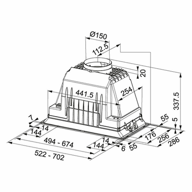 Grupo filtrante Mepamsa SMART PLUS NEO 52 X Inox (1)