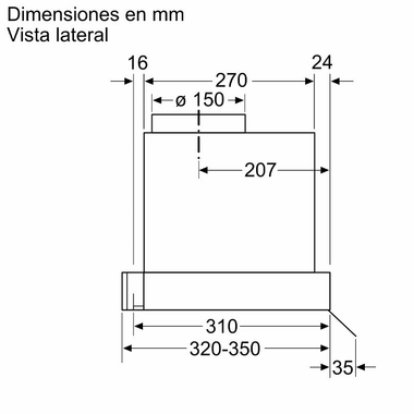 Campana Integrada Balay 3BD896MN Negra (1)