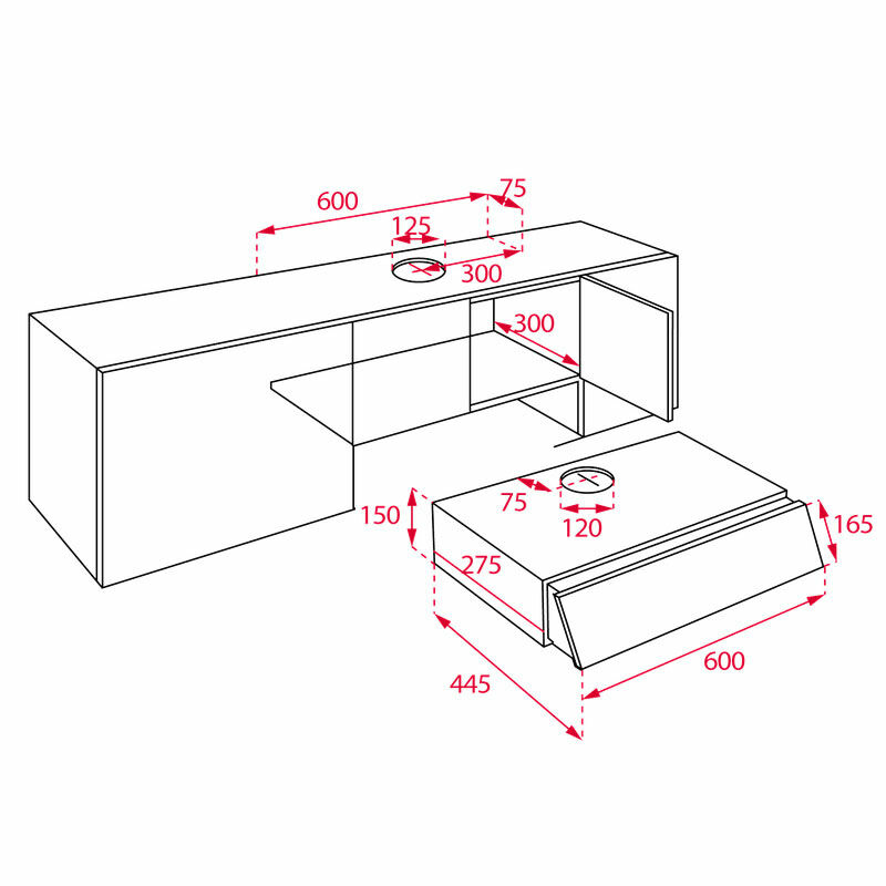 Campana integrable Teka XT262030SOS Blanca (1)