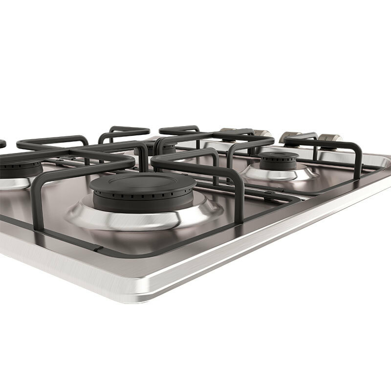 Placa gas acero Teka E60.3 40 60 cm (2)