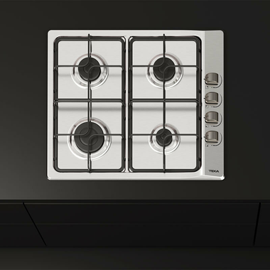 Placa gas acero Teka E60.3 40 60 cm (6)