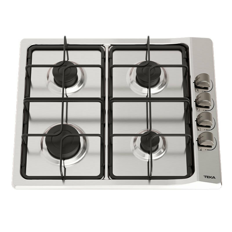 Placa gas acero Teka E60.3 40 60 cm (5)