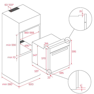 Horno Teka HCB6526 Inox (1)