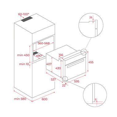 Horno Teka HLC8440 Cristal Negro (1)