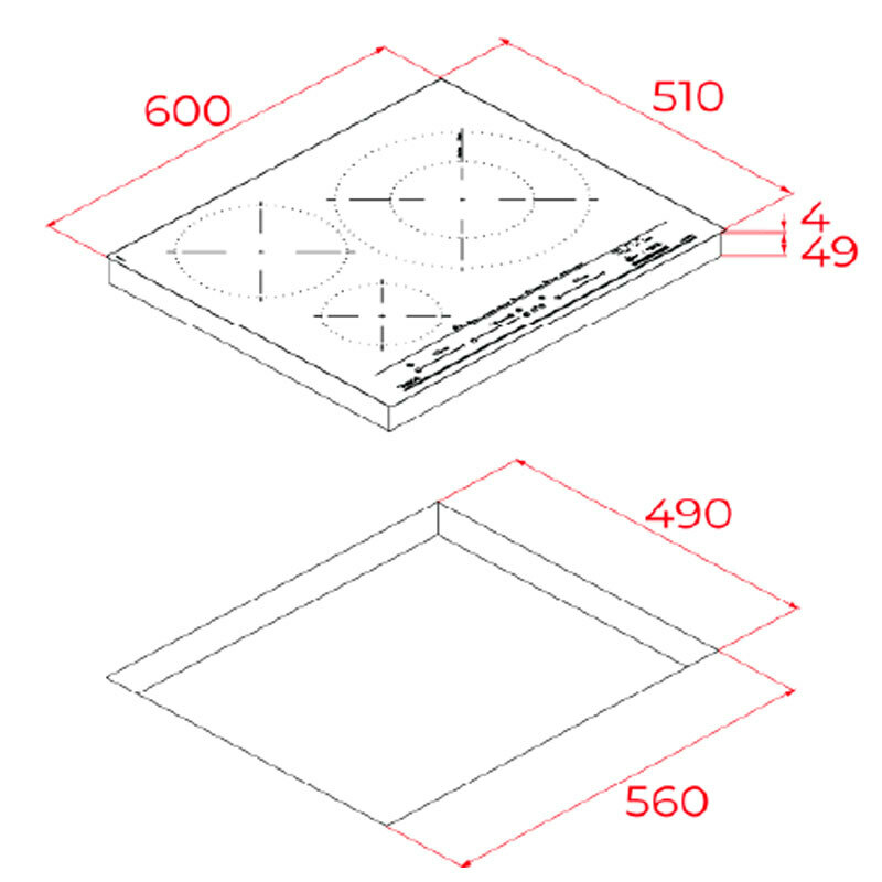 Placa Induccion Teka IZC63632MPT 60 cm (1)