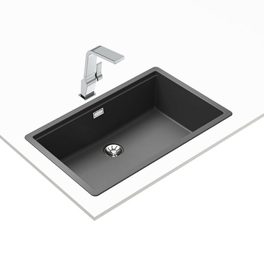 Fregadero Teka Tegranite RADEA R10 70.40 M-TG Negro (5)