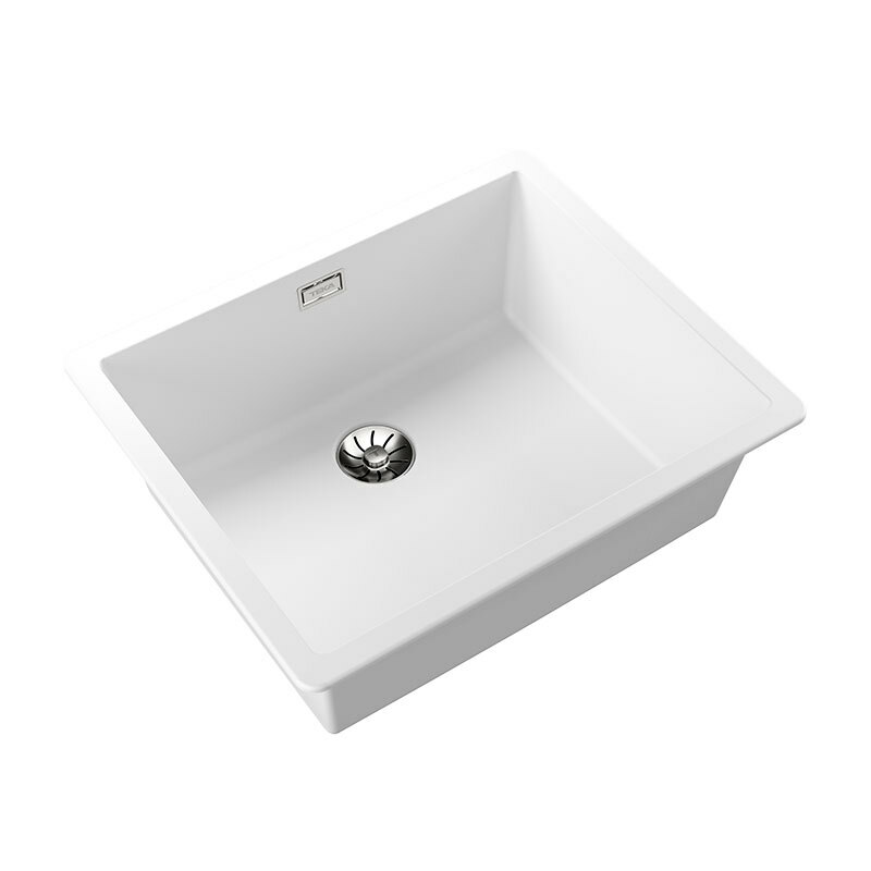 Fregadero Teka Tegranite RADEA R10 50.40 M-TG Blanco (2)