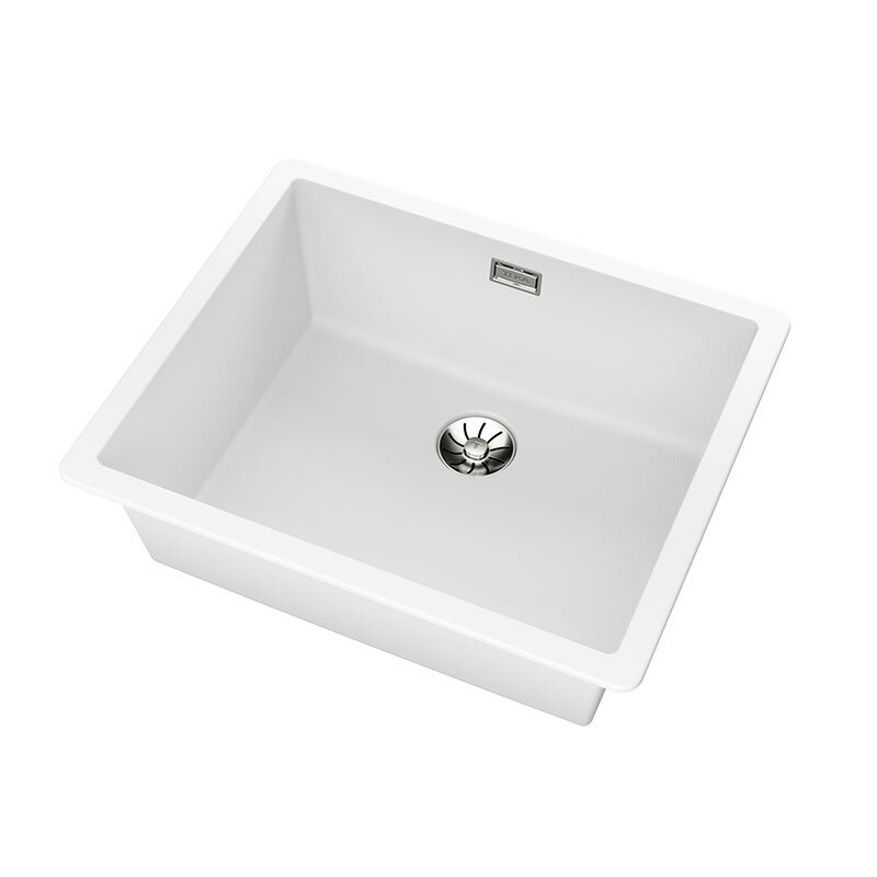 Fregadero Teka Tegranite RADEA R10 50.40 M-TG Blanco (3)