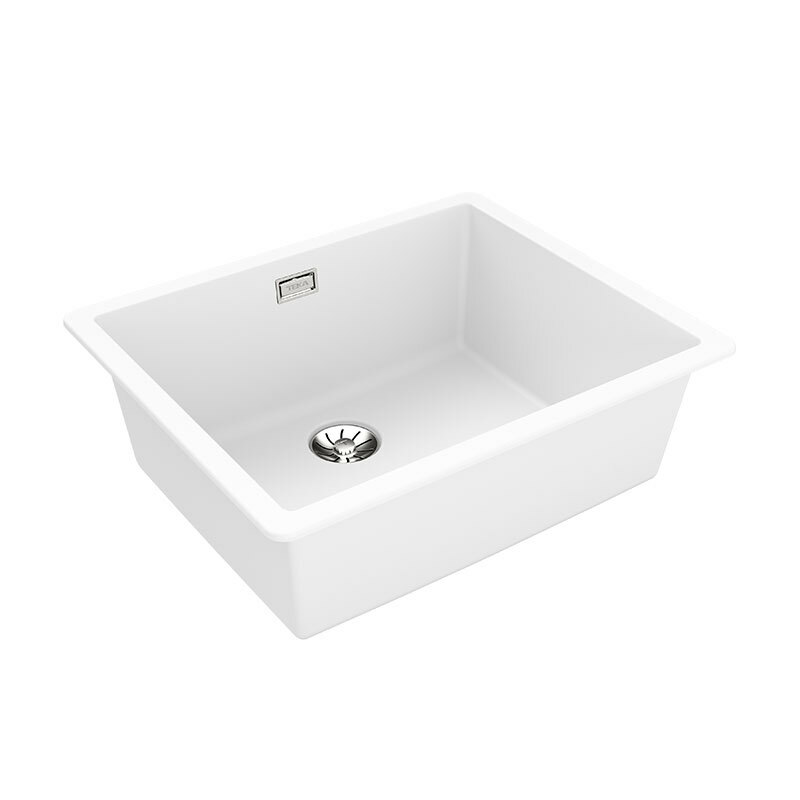 Fregadero Teka Tegranite RADEA R10 50.40 M-TG Blanco (4)