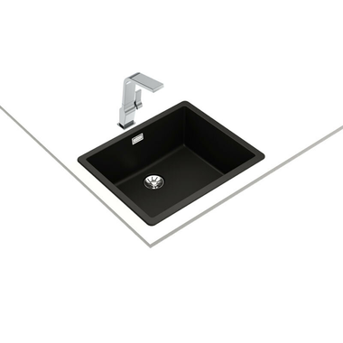 Fregadero Teka Tegranite RADEA R10 50.40 M-TG Negro (5)