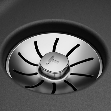 Fregadero Teka Tegranite RADEA R10 50.40 M-TG Negro (7)