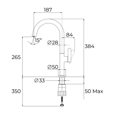 Grifo Teka OVAL 915 Cromo (1)