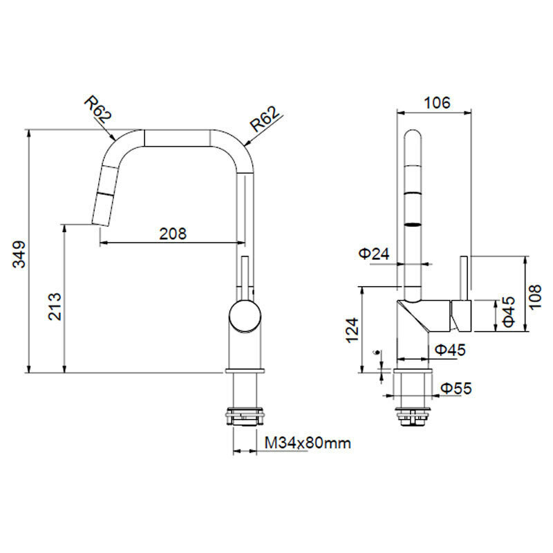 Grifo Poalgi GCE039/BL Blanco Mate (1)