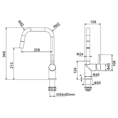 Grifo Poalgi GCE039/BL Blanco Mate (1)