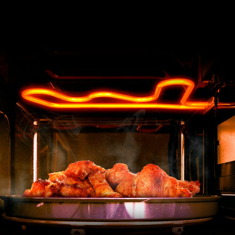 Microondas Samsung MG23A7013CT/EC Inox (7)