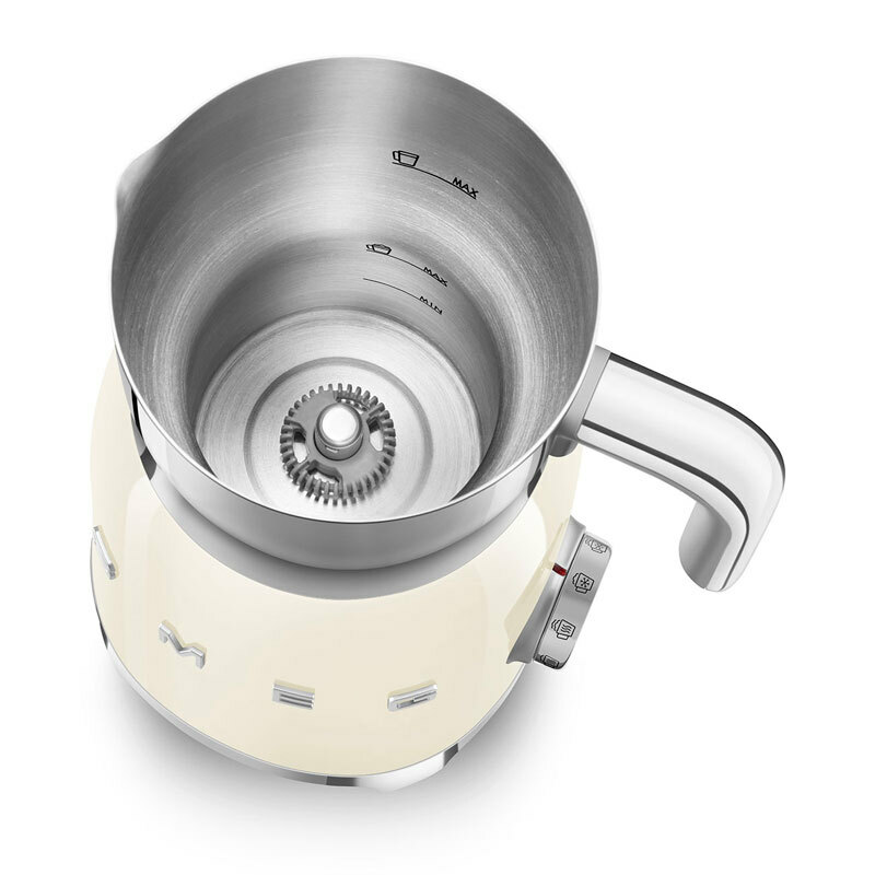 Espumador de leche Smeg MFF11CREU Crema (4)