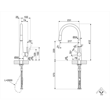 Grifo Smeg MD14CR Cromo (1)