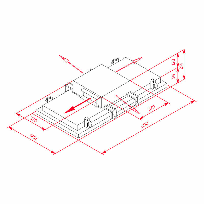 Campana de techo Teka DHT97670ROSWH Blanco (1)