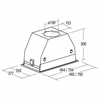 Grupo filtrante Cata GC DUAL A WH 75 Blanco (1)
