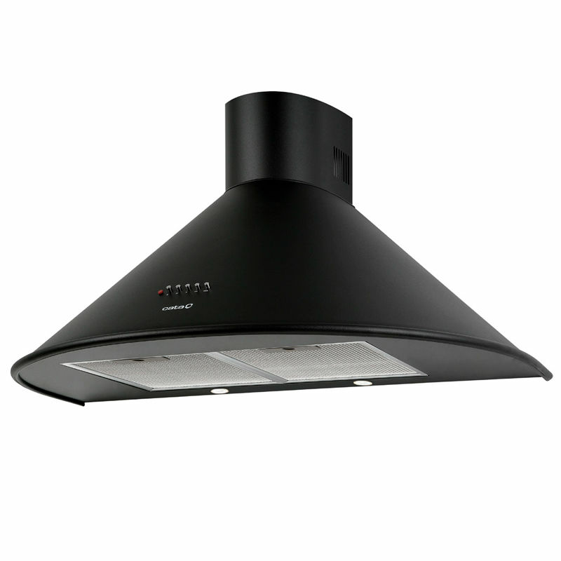 Campana decorativa Cata Q 900 BK Negro