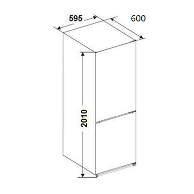 Frigorífico Combi Fagor 3FFK6836X Inox (1)